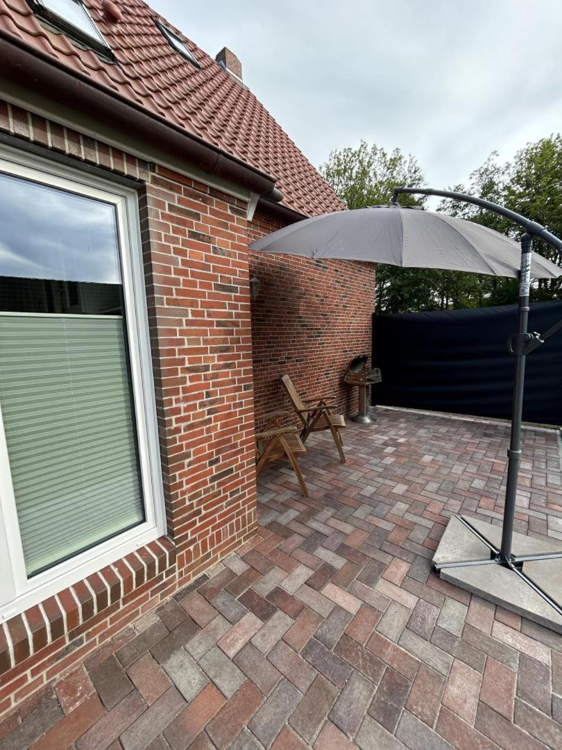 Neu! Schickes Und Modernes Ferienhaus Ant Zingel Krummhörn Buitenkant foto